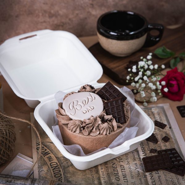 Best Dad Bento Cake (Chocolate)