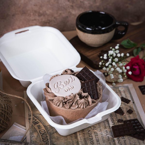 Best Dad Bento Cake (Chocolate)