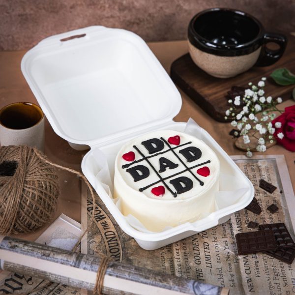 Dad Bento cake ( Vanilla Ribbon)