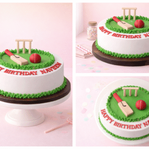 Cricket Pitch Theme Cake
