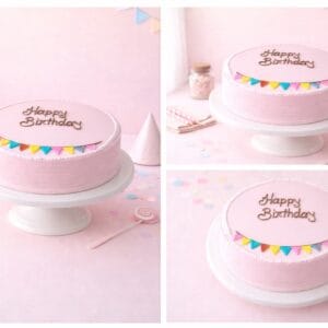 Pastel Birthday Cake