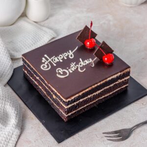 Happy Birthday To You - Chocolate Cake