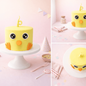 Yellow Duck Theme Cake