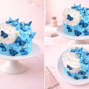 Beautiful Butterfly Theme Cake
